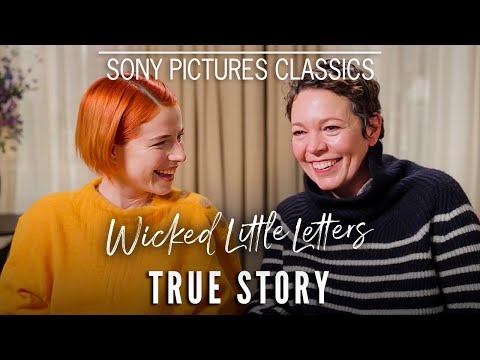 The True Story Behind WICKED LITTLE LETTERS Starring Olivia Colman and Jessie Buckley
