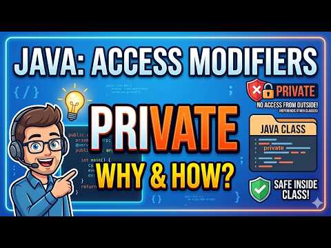 278 Private Access Modifier In Java Selenium Java 2026