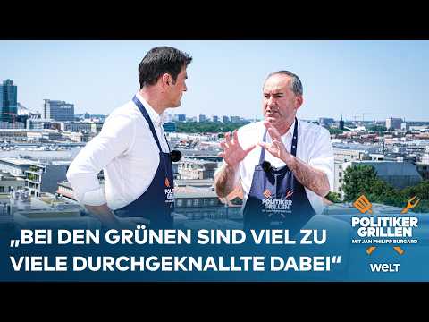 POLITIKERGRILLEN MIT JAN PHILIPP BURGARD: Hubert Aiwanger über Fleisch und "durchgeknallte Grüne