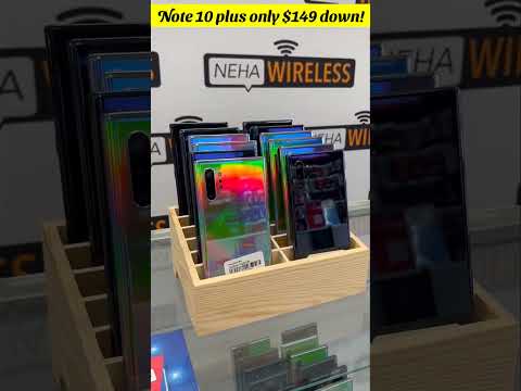 Note 10 plus only $149 down! With no credit checks and no bank account!