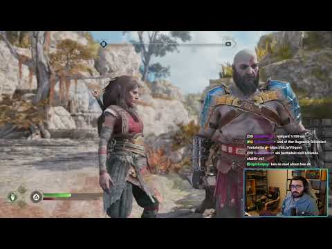 Videoyun God of War Ragnarök oynuyor #14 Yan Görevler - 17/11/2022