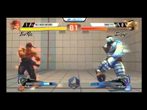 USF4 EVO 2015 - USF4 daigo vs Snake eyez