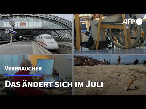 Mehr Rente und Rauchverbot an französischen Stränden: Das ändert sich im Juli | AFP