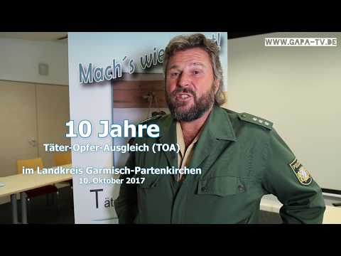 10 Jahre Täter-Opfer-Ausgleich (TOA) 10. Oktober 2017 Interview Rainer Franke GAPA-TV Video