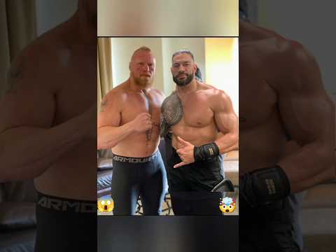 Roman Reigns Brock Lesnar first time  😈 #shorts #romanreigns #brocklesnar