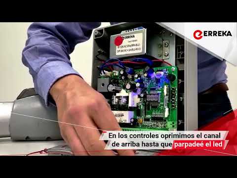 Programación de control Erreka Lira e Iris