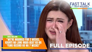 Fast Talk with Boy Abunda: CARLA ABELLANA GETS MARRIED FOR THE SECOND TIME! (Full Episode 769)