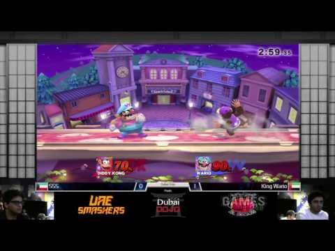 Dubai Dojo Singles: SSQ8 | SSS (DK, Diddy Kong) vs King Wario (Wario) - Pools