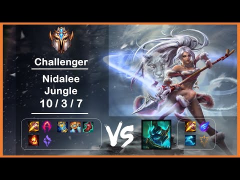 KR Challenger Replays Jungle Nidalee vs Hecarim Ep.2748