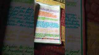 Class 9 english file project