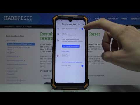 Cómo hacer copia de seguridad en DOOGEE S88 Pro - copia de seguridad Google