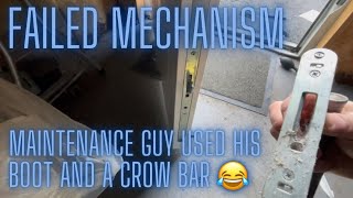 Preview of Failed Composite Door Mech - Lock Upgrades - Yale Universal Install - Brighton Locksmith.