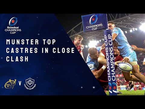 Highlights - Munster Rugby v Castres Olympique Round 2 │Heineken Champions Cup Rugby 2021/22