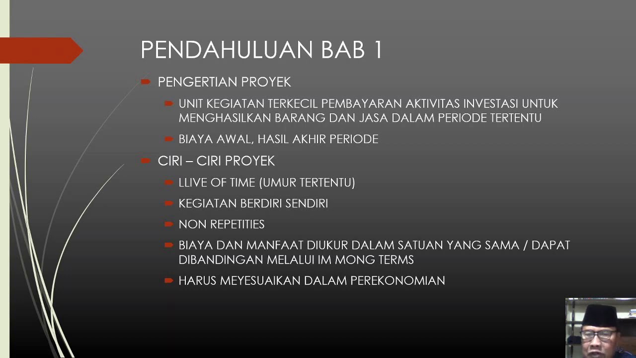 Pertemuan 1 - Pengantar Evaluasi Proyek