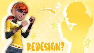 💛 Redesigning TMNT 2012 April O'Neil 💛