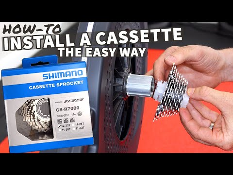 How to Install a Bicycle Cassette - The EASY Way!