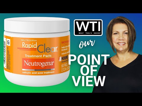 Neutrogena Rapid Clear Acne Face Pads - WTI product video review