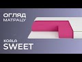 Матрац ортопедичний ТМ Ismart Koala Sweet 120х200 см безпружинний (ISM-051072)