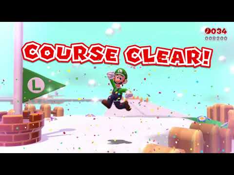 Super Mario 3D World (Switch) Speedrun 9-4 - Time: 4