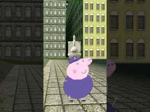 Peppa Pig and Skibidi Toilet Otamatone Peppa Pig in the backrooms! Pop Peppa pig family in backrooms