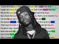 King Von S Verse On Crazy Story Check The Rhyme