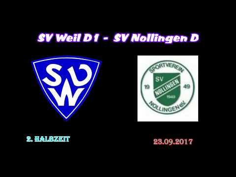SV Weil D1  - SV Nollingen  23.09.2017  ----  2. Halbzeit