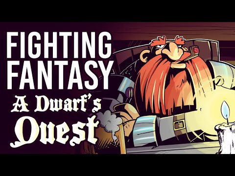 Fighting Fantasy - A Dwarf's Quest (Livestream Best Bits)