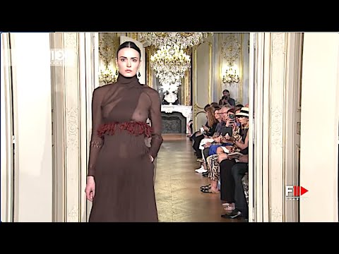 CHRISTOPHE JOSSE Haute Couture Fall 2019 Paris  -  Fashion Channel