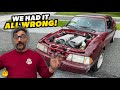 Supercar V12 Swapped Fox Body Mustang Runs RIGHT FOR THE FIRST TIME EVER