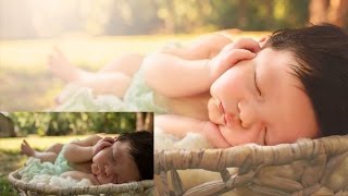 Editing Newborns Outdoors | A Photoshop Tutorial 2