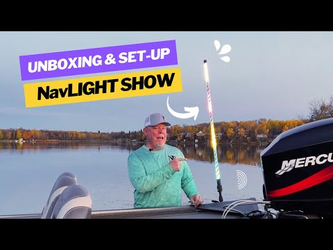 NavLIGHT SHOW Unboxing & Set-up the BEST way to Stay Safe & Have Fun on the Water!
