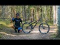 Riding A Dirt Jumper Down MTB Trails