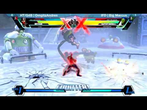 Counter! UMvc3 WFs - HT/G4B|OMGItzAndres(Zero/Doom/Arthur) vs. IFD|Big Marcus(Firebrand/Doom/Skrull)