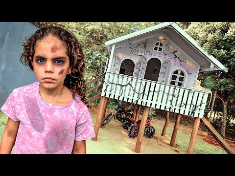 MINHA CASINHA DA ÁRVORE DEPOIS DE 01 ANO 😱! OLHA COMO ELA ESTÁ 😱😱😱