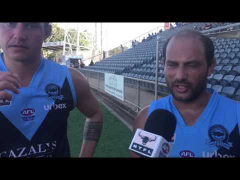 Aaron Edwards & Matty Campbell - NTFL Rd 13 Post Match Interview