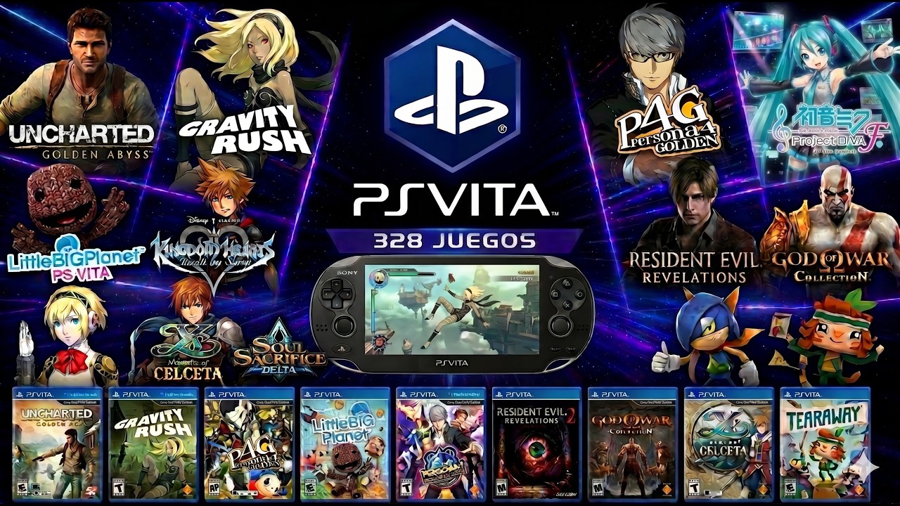 348 Juegos de PS Vita