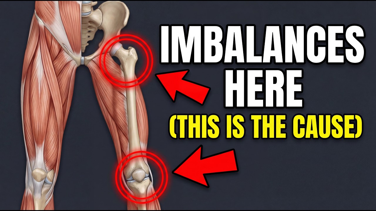 These Hidden Muscles Are Causing Your Knee Pain and Hip Imbalances (FIX THEM NOW!)