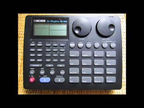 All Boss DR-660 Drum-machine Detroit Mix