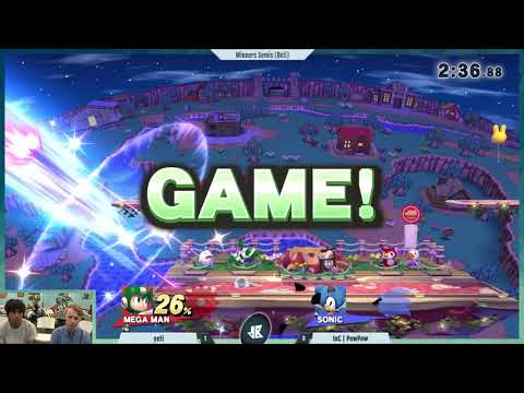 [LUG Sm4sh — 7/12/18] WSemis: yeti (Mega Man) vs. InC | PowPow (Sonic)