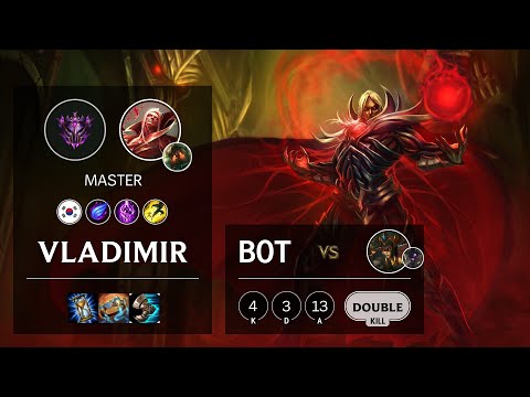 Vladimir Bot vs Cassiopeia - KR Master Patch 10.20