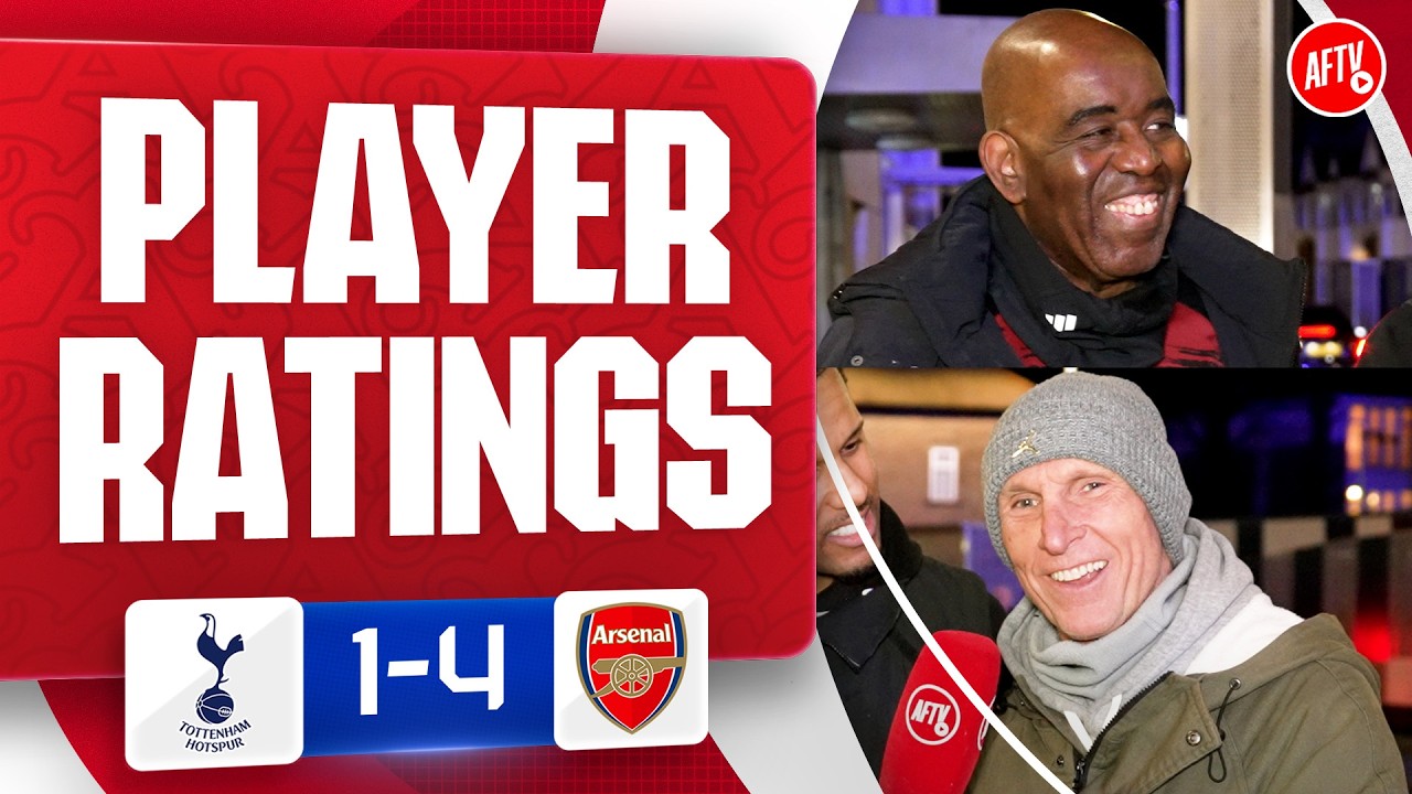 Lee & Rob Can't Decide MOTM! Eze or Gyorekes?! (Player Ratings) | Tottenham 1-4 Arsenal