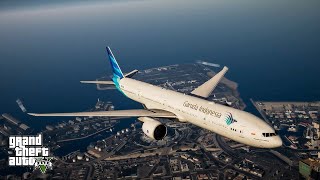 GARUDA INDONESIA B777-300ER - INDONESIA PUSAKA INSTRUMENTAL