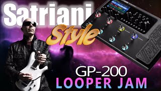 Valeton GP200 - Satriani Style Loop Session