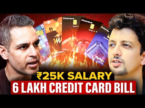 ₹25K Salary → ₹6 Lakh CREDIT CARD Debt🚨 | SAVE Yourself from the STATUS Trap