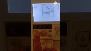 A/c Lg thermostat controller panu i lock at unlock( Lg thermostat how to lock and unlock)