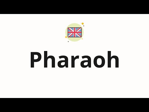 How to pronounce Pharaoh