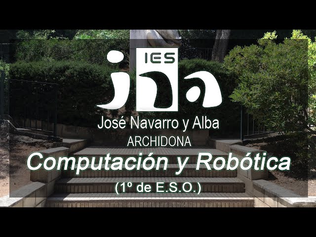 Vídeo relacionado con Computación y Robótica 1º ESO Proyecto STAR