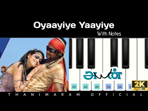 Oyaayiye Yaayiye ❤️✨ | Easy Piano Tutorial with Notes 📝 | Ayan 😎
