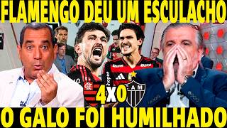 FOI UM ESCULACHO! PARECIA JOGO TREINO! FLAMENGO É UMA MÁQUINA! PASCOAL SE RESNDE!