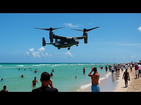 Miami Beach Hyundai Air & Sea Show 2025: Epic Military Action!